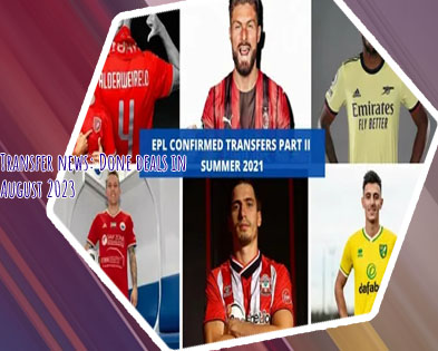 Confirmed transfer news
